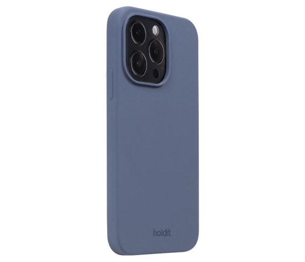 Holdit Silicone Case iPhone 14 Pro Pacific Blue - 1148639 - zdjęcie 2